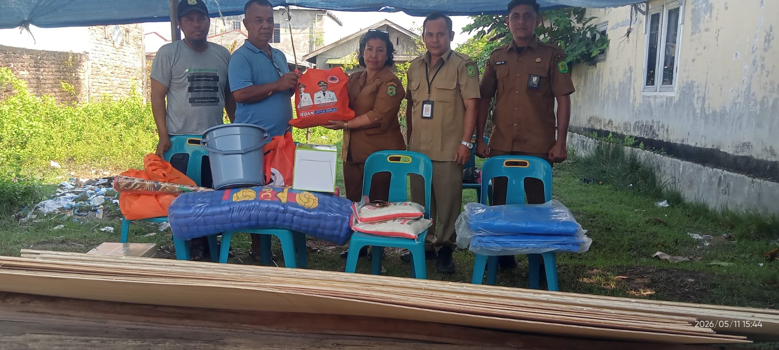 Pemberian Bantuan Musibah Kebakaran