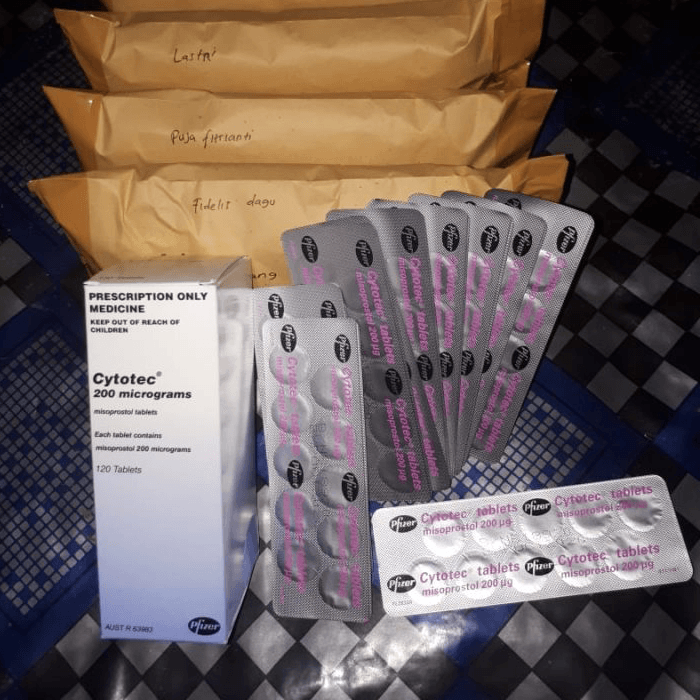 Berapa Harga Obat Cytotec Misoprostol 200mcg 1 Strip Terbaru di Apotek