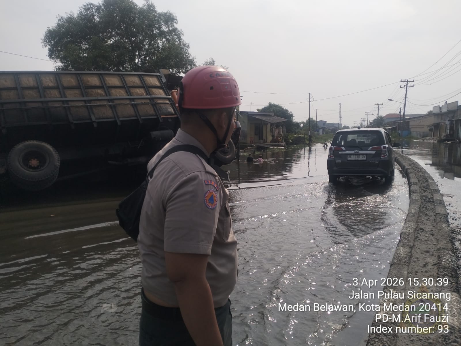 Pemantauan Banjir ROB di wilayah Utara