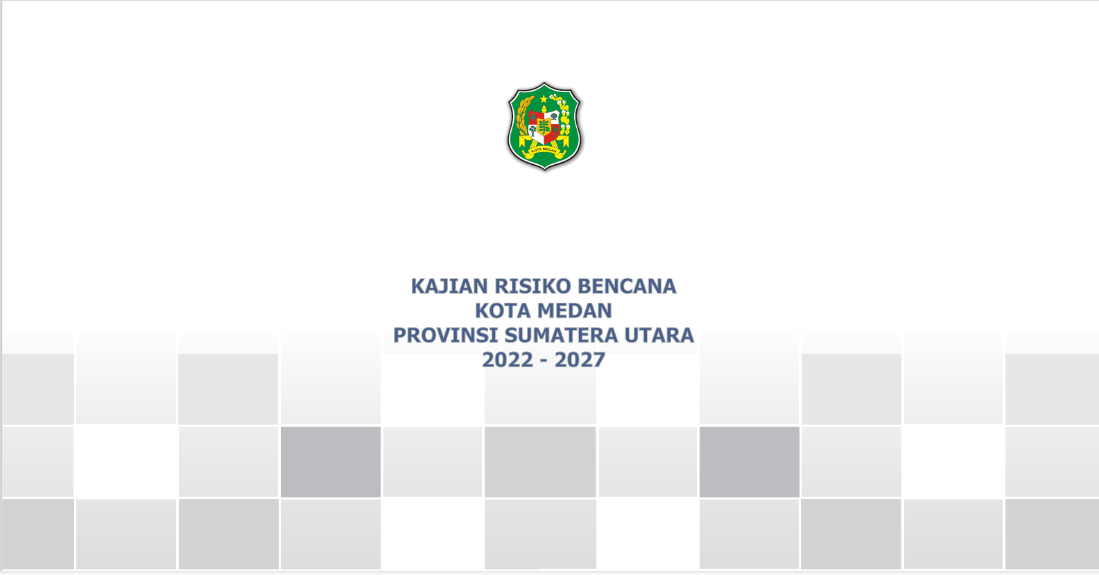 DOKUMEN KRB KOTA MEDAN TAHUN 2023 - 2027